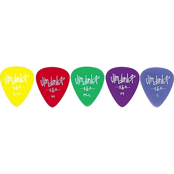 Dunlop Gel Guitar Picks M, Medium, .73 mm 1 Dozen