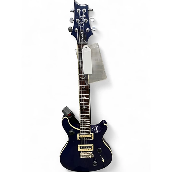 Used PRS SE Standard 24 Trans Blue Solid Body Electric Guitar