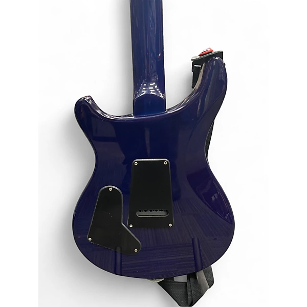 Used PRS SE Standard 24 Trans Blue Solid Body Electric Guitar 8 Used PRS SE Standard 24 Trans Blue Solid Body Electric Guitar