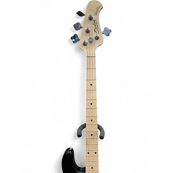 Used Sterling by Music Man Ray4 Black Electric Bass Guitar 6 Used Sterling by Music Man Ray4 Black Electric Bass Guitar