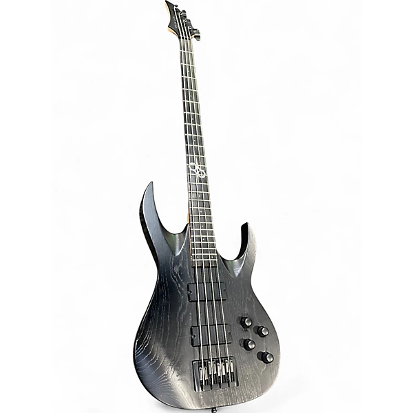 Used Solar Guitars AB2.4BOP Black Electric Bass Guitar