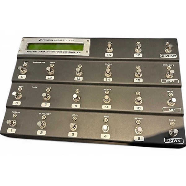 Used Fractal Audio MFC-101 MARK II MIDI Foot Controller