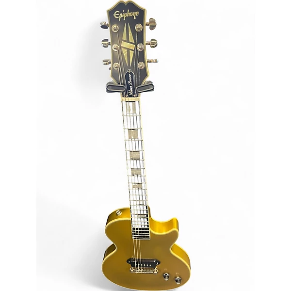 Used Epiphone Jared James Nichols Blues Power Les Paul Gold Solid Body Electric Guitar