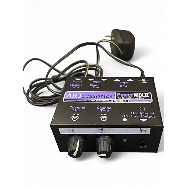 Used Art Power Mix II Headphone Mixer Line Mixer 4 Used Art Power Mix II Headphone Mixer Line Mixer