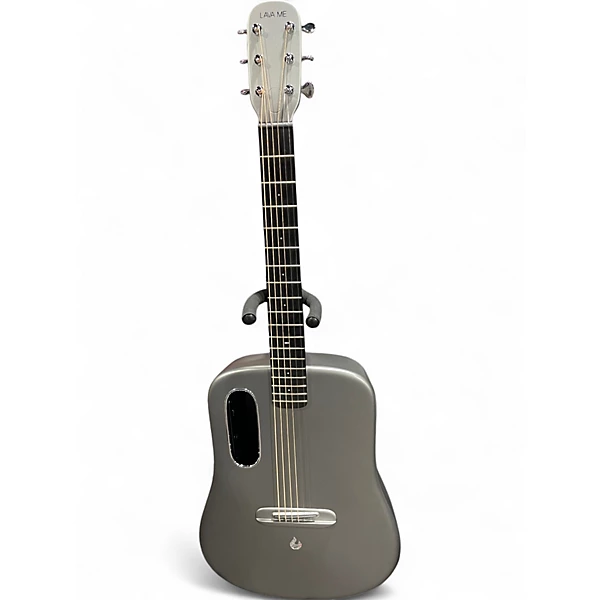 Used Lava MusicME 4 CARBON SILVER Acoustic Electric Guitar