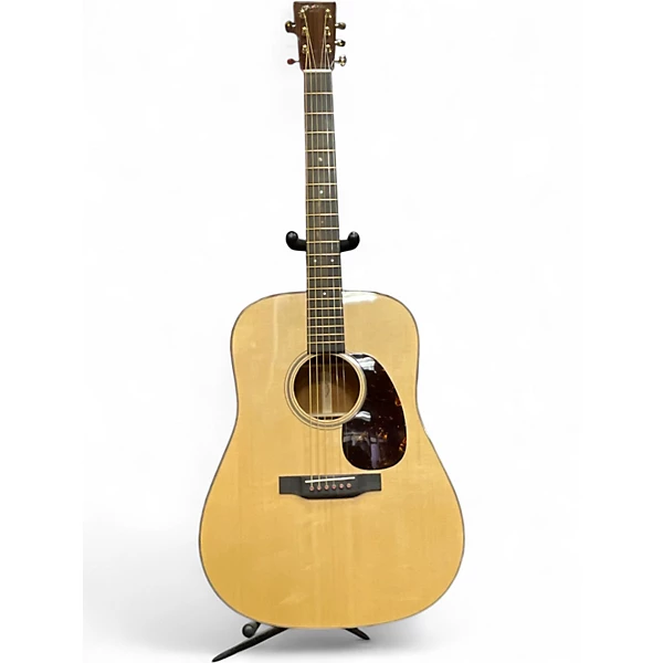 Used 2024 Martin D18 Modern Deluxe Natural Acoustic Guitar
