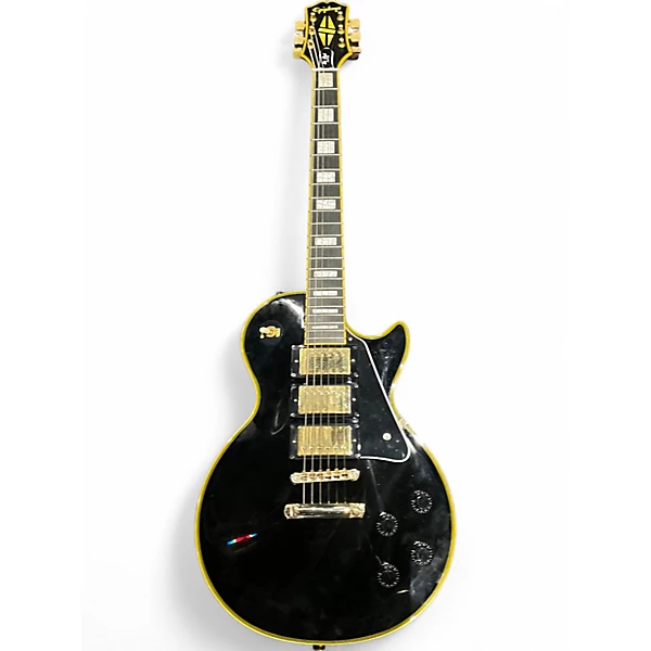 Used Epiphone Les Paul Black BeautyBlack and Gold Solid Body Electric Guitar