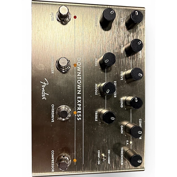Used Fender DOWNTOWN EXPRESS Bass Effect Pedal