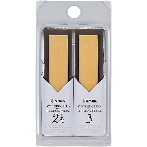 Yamaha Synthetic Tenor Saxophone Reed Sample Pack; 2.5-3.0