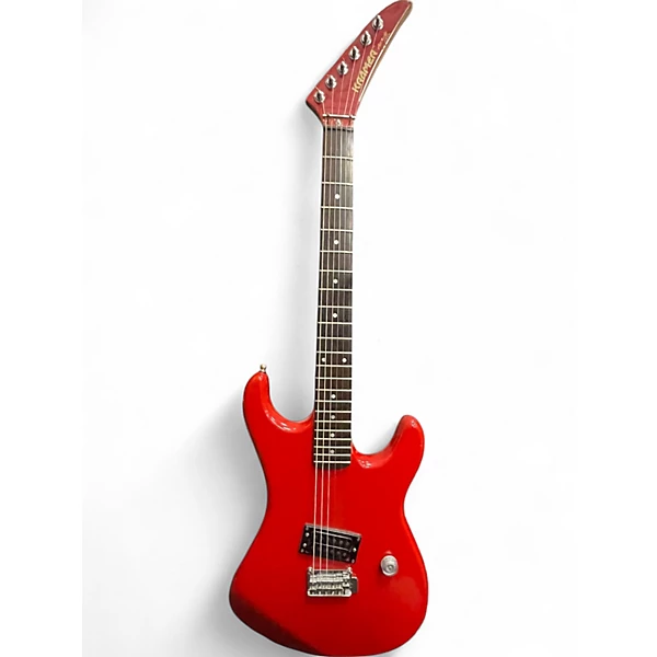 Used Kramer AEROSTAR ZX10 Candy Apple Red Solid Body Electric Guitar