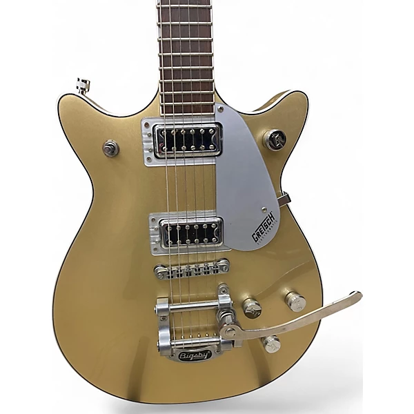 Used 2019 Gretsch Guitars G5232T Electromatic Double Jet? FT with Bigsby CASINO GOLD Solid Body Electric Guitar 6 Used 2019 Gretsch Guitars G5232T Electromatic Double Jet? FT with Bigsby CASINO GOLD Solid Body Electric Guitar