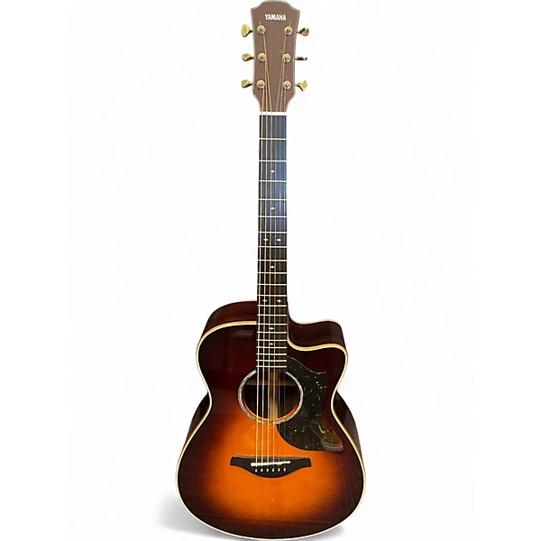Used Yamaha AC5R DLX Sunburst Acoustic Electric Guitar