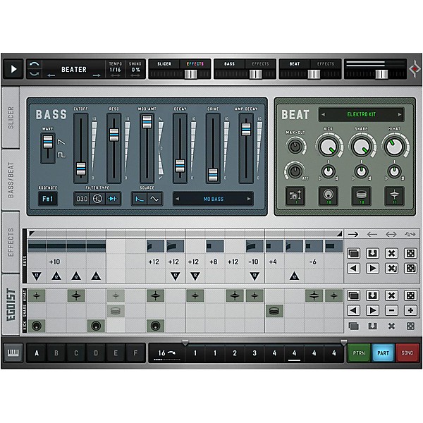 SUGAR BYTES Egoist Groove Instrument Plug-in (Download) Software Download