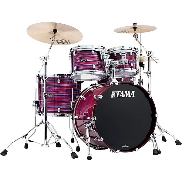 TAMA Starclassic Walnut/Birch 4-Piece Shell Pack With 22 Bass Drum Lacquer Phantasm Oyster