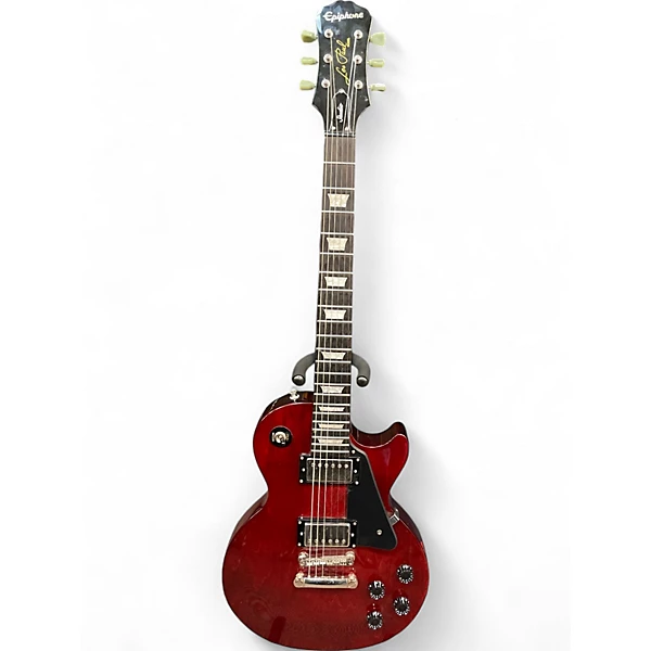 Used Epiphone Les Paul Studio Wine Red Solid Body Electric Guitar