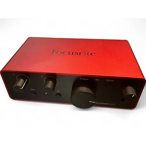 Used Focusrite Scarlett Solo Gen 3 Audio Interface
