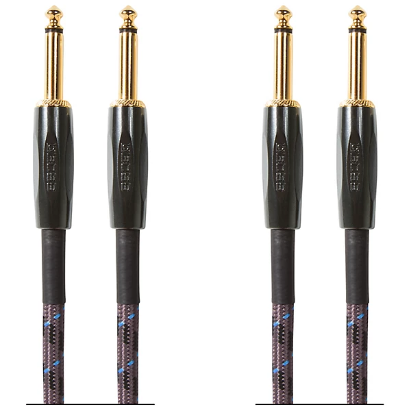 BOSS 1/4 Straight - Straight Instrument Cable - 2-Pack 20 ft.