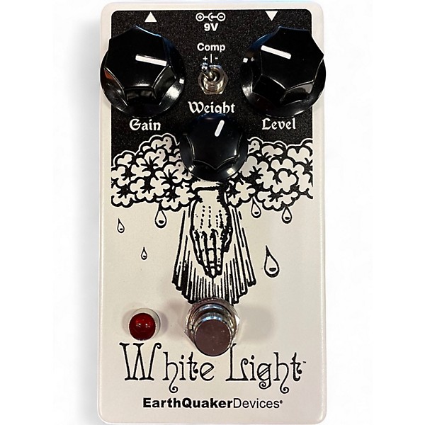 Used EarthQuaker Devices White Light Overdrive Effect Pedal