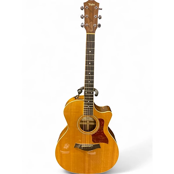 Used Taylor 414CE Natural Acoustic Electric Guitar