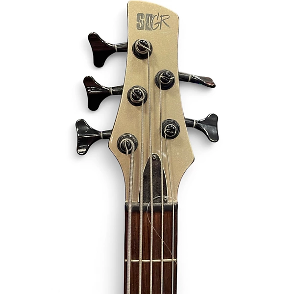 Used Ibanez SR885 Gray Electric Bass Guitar 6 Used Ibanez SR885 Gray Electric Bass Guitar