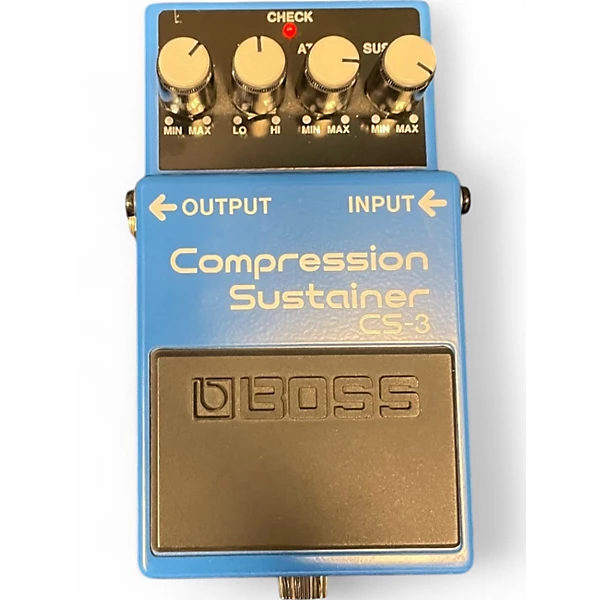 Used BOSS CS3 Compressor Sustainer Effect Pedal