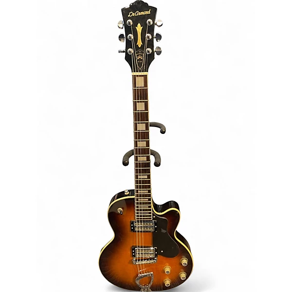 Used DeArmond M75T Antique Burst Solid Body Electric Guitar