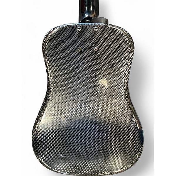 Used Klos Hybrid Travel Carbon Fiber Black Acoustic Guitar 4 Used Klos Hybrid Travel Carbon Fiber Black Acoustic Guitar