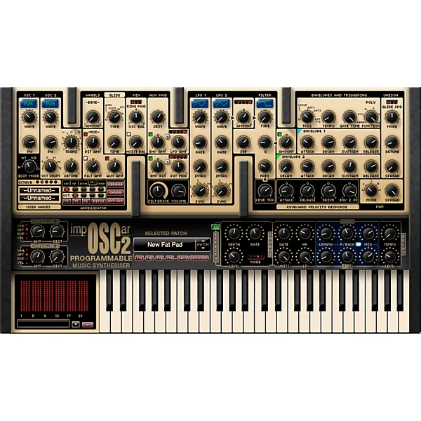 GForce impOSCar2 Virtual Analog Synthesizer