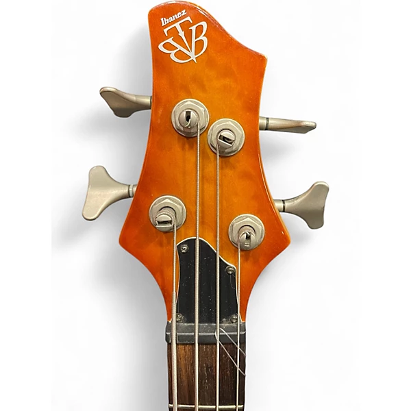 Used Ibanez BTB400QM ORANGE BURST Electric Bass Guitar 6 Used Ibanez BTB400QM ORANGE BURST Electric Bass Guitar