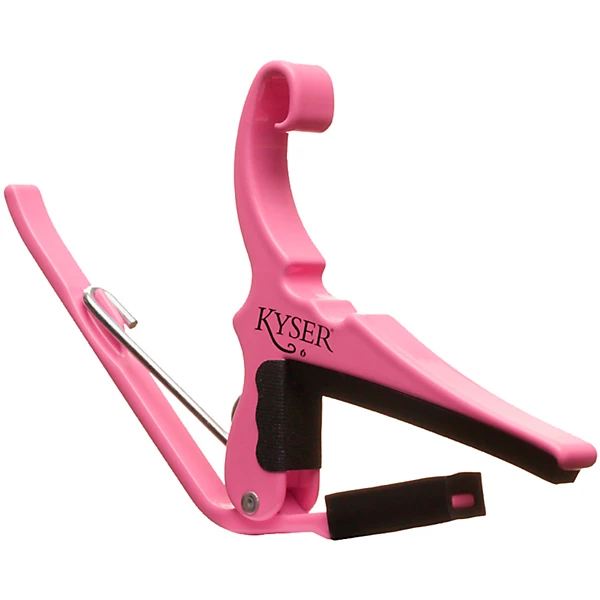 Kyser Quick-Change Capo for 6-String Guitars Pink