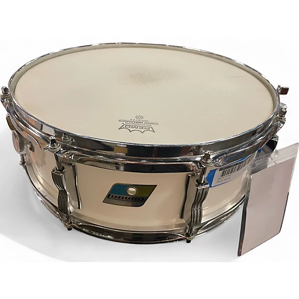 Used Ludwig 5X14 Vistalite Snare white Drum