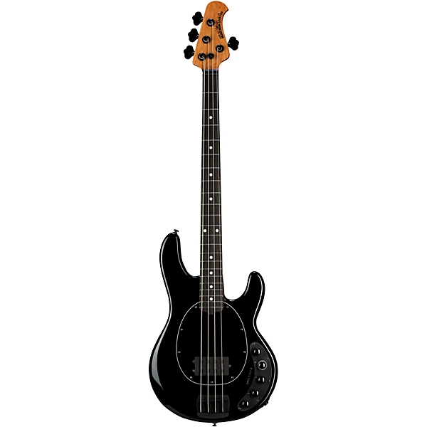 Ernie Ball Music Man DarkRay 4-String Electric Bass Obsidian Black 6 Ernie Ball Music Man DarkRay 4-String Electric Bass Obsidian Black
