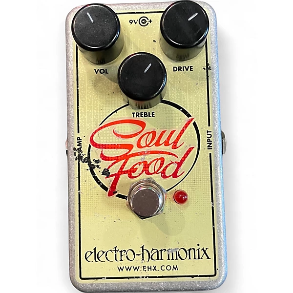 Used Electro-Harmonix Soul Food Overdrive Effect Pedal