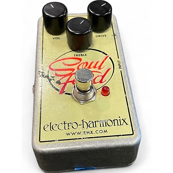 Used Electro-Harmonix Soul Food Overdrive Effect Pedal 4 Used Electro-Harmonix Soul Food Overdrive Effect Pedal