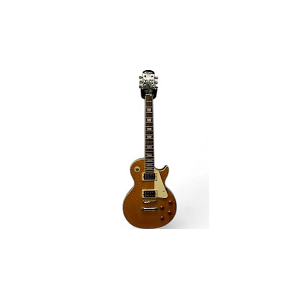 Used Epiphone Les Paul Classic MIK Trans Amber Solid Body Electric Guitar
