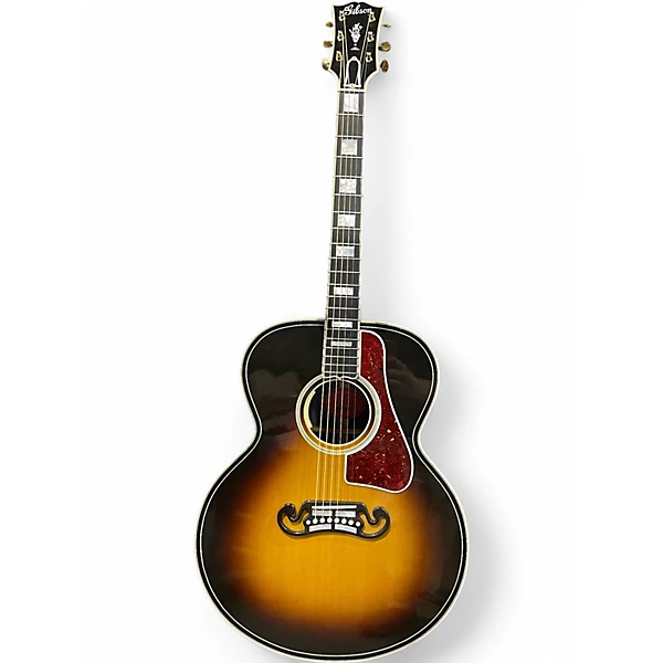 Used Gibson SJ200 Western ClassicVintage Sunburst Acoustic Electric Guitar