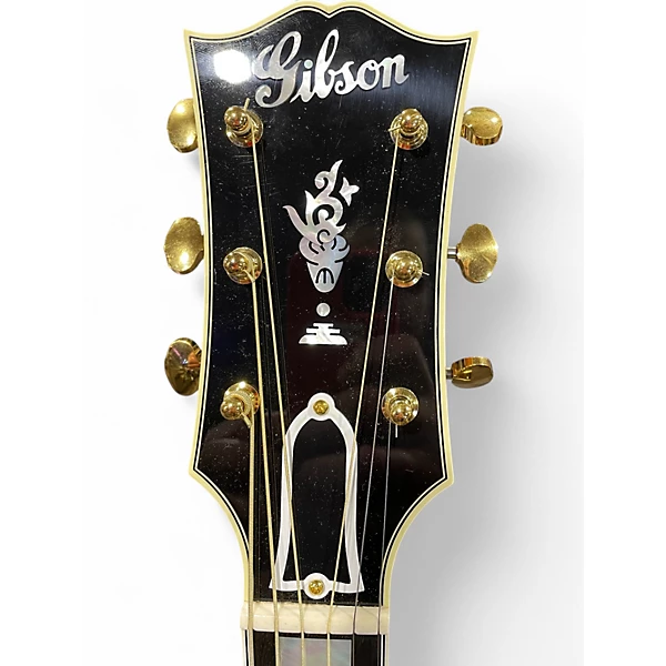 Used Gibson SJ200 Western ClassicVintage Sunburst Acoustic Electric Guitar 6 Used Gibson SJ200 Western ClassicVintage Sunburst Acoustic Electric Guitar