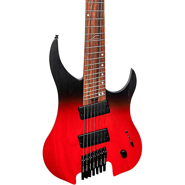 Legator Ghost 7-String Multi-Scale Performance Series Electric Guitar Crimson