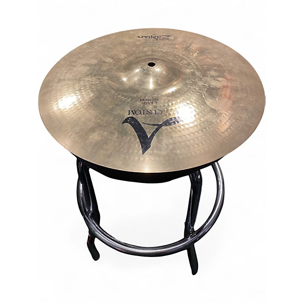 Used Zildjian 15in A Custom Crash Cymbal 6 Used Zildjian 15in A Custom Crash Cymbal