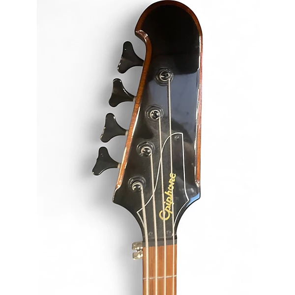 Used Epiphone Thunderbird IV 2 Color Sunburst Electric Bass Guitar 6 Used Epiphone Thunderbird IV 2 Color Sunburst Electric Bass Guitar