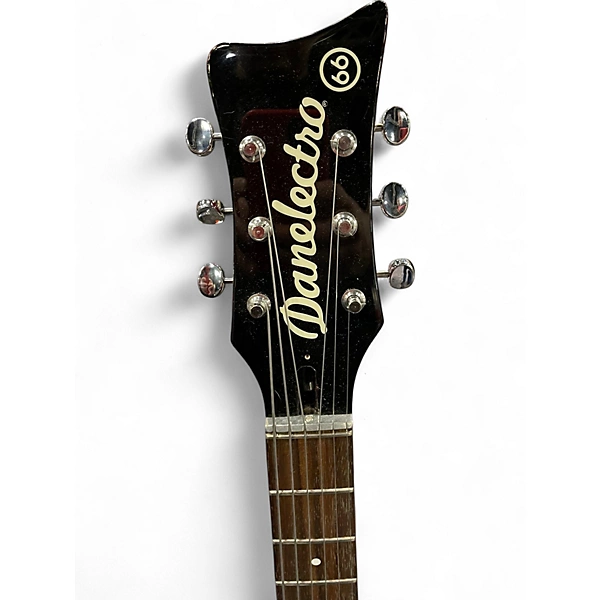 Used Danelectro the 66 transparent red Hollow Body Electric Guitar 4 Used Danelectro the 66 transparent red Hollow Body Electric Guitar