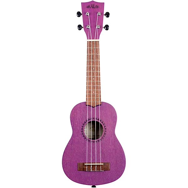 Kala Meranti Soprano Ukulele Purple Stain 4 Kala Meranti Soprano Ukulele Purple Stain
