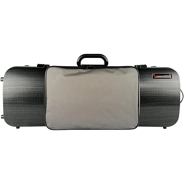 Bam 5202XL Hightech Compact Adjustable Viola Case with Pocket Black Lazure