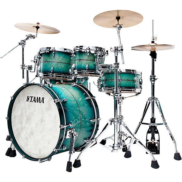 Restock TAMA STAR Factory Vault - Maple 5-Piece Shell Pack With 22 Bass Drum Cerulean Birds Eye Maple Burst 6 Restock TAMA STAR Factory Vault - Maple 5-Piece Shell Pack With 22 Bass Drum Cerulean Birds Eye Maple Burst