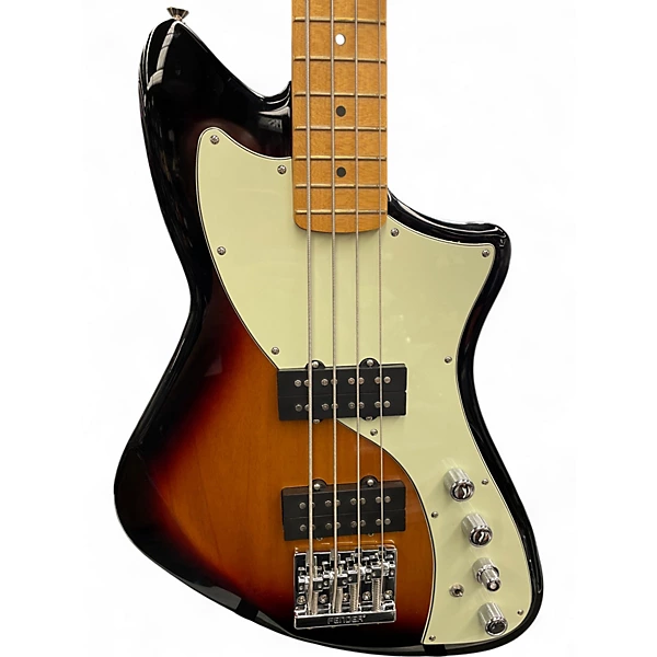 Used 2022 Fender Player Plus Meteora Bass Sunburst Electric Bass Guitar