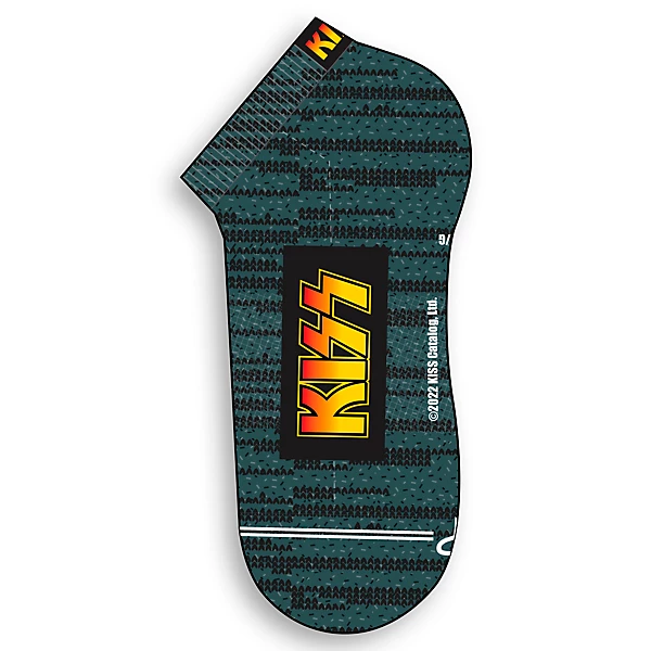Perri's KISS Exploded Patch Liner Socks Grey