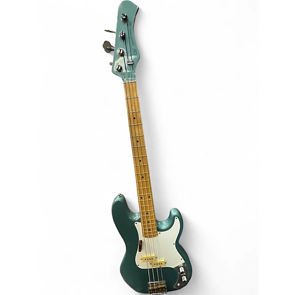 Used Hondo DELUXE SERIES 830 METALLIC AQUAMARINE Electric Bass Guitar