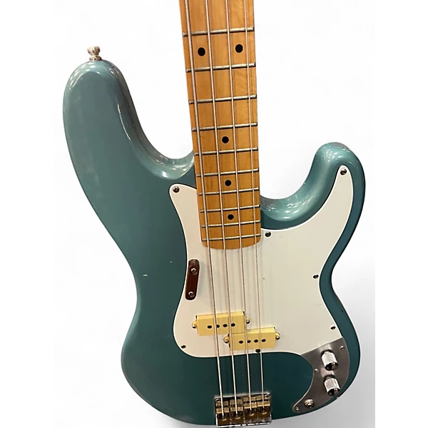 Used Hondo DELUXE SERIES 830 METALLIC AQUAMARINE Electric Bass Guitar 4 Used Hondo DELUXE SERIES 830 METALLIC AQUAMARINE Electric Bass Guitar