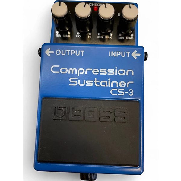 Used BOSS CS3 Compressor Sustainer Effect Pedal