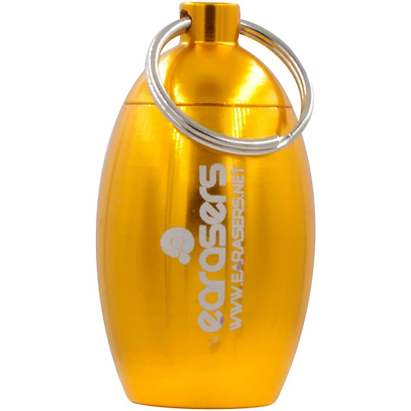 Earasers Ear Plug Carrying Case Gold